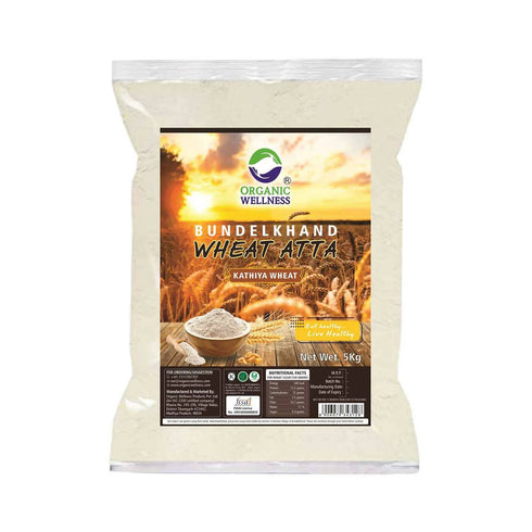 Organic Wellness Kathiya Wheat Atta